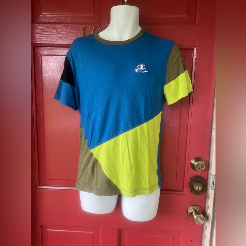 Vintage Champion Patchwork T-shirt
